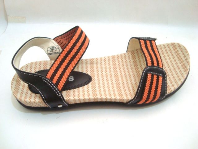 Sandal Bitas SYN62 chính hãng đen cam (size 36-39)