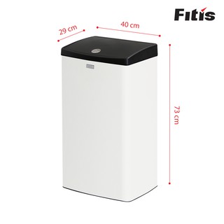 Thùng rác Fitis Mega Nhấn - 40L