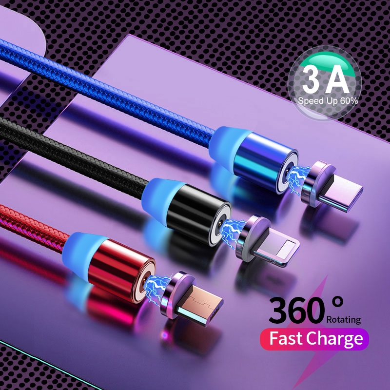 Cáp sạc nhanh Micro USB Type C 2m cho Xiaomi Samsung
