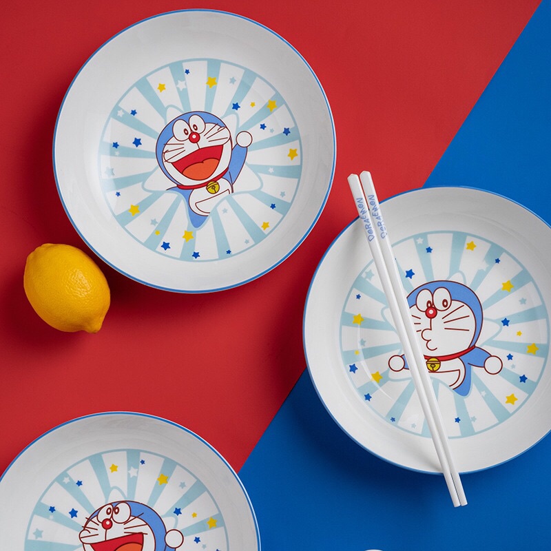 Bộ bát ăn Doraemon doremon bằng gốm sứ