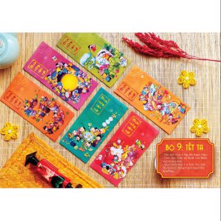 SET 9: PHONG BAO LÌ XÌ TẾT 2020 TƯƠI TẮN VÀ Ý NGHĨA - TẾT TA