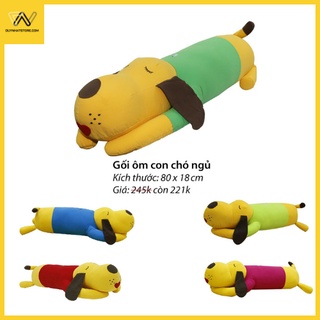 Gối Ôm Hình Thú Cho Bé Con Chó Ngủ Hometex Cho Bé Dễ Thương Đáng Yêu Xuất Xứ Việt Nam Duy Nhật Store