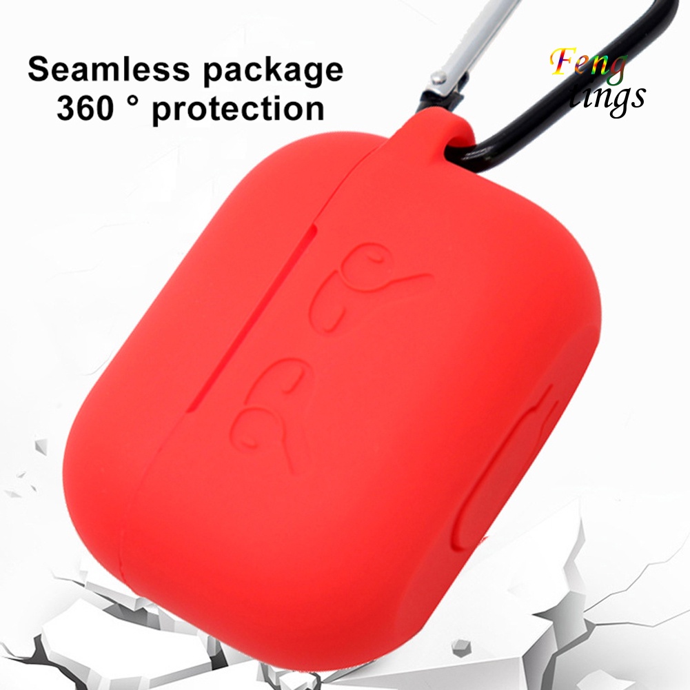 Vỏ bảo vệ hộp đựng tai nghe AirPods Pro bằng silicon chống rung tiện dụng
