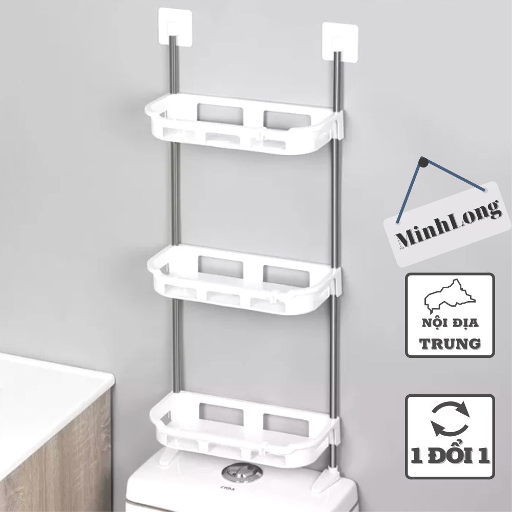 Giá sỉ ⚡️ Kệ Nhà Tắm Đa Năng ❤️Kệ Để Đồ Trên Toilet Hàng Nội Địa Trung Cao Cấp