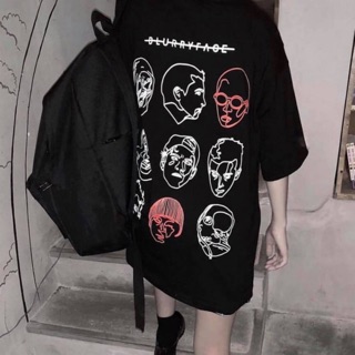 Chuẩn Áo thụng tay lỡ unisex in đầu người put me on homie ( kèm ảnh video thật ) chuẩn