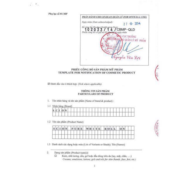 Lăn Khử Mùi Cao Cấp Scion | BigBuy360 - bigbuy360.vn