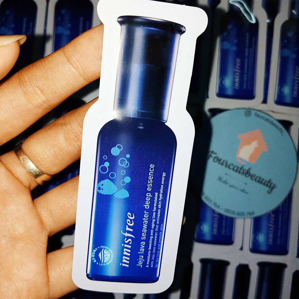 Sample 1ml tinh chất cấp ẩm sâu Innisfree Jeju lava seawater essence