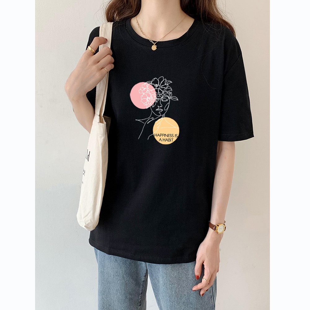 Áo thun nữ tay ngắn cotton Happy COYO CT016