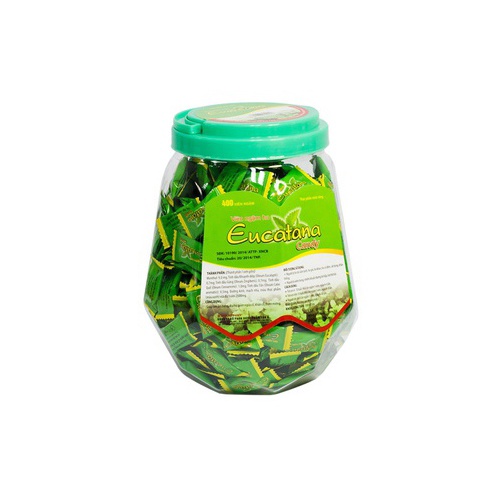 Kẹo ngậm ho - viên ngậm ho Eucatana nguồn gốc thảo dược, giảm ho, đau rát họng -