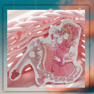 15-20 Miếng Dán/ Stickers Thủ Lĩnh Thẻ Bài CARDCAPTOR SAKURA
