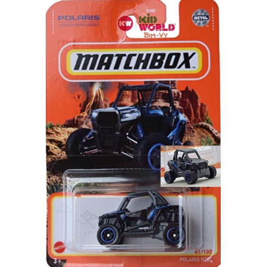 Xe mô hình Matchbox Polaris RZR GVX51.