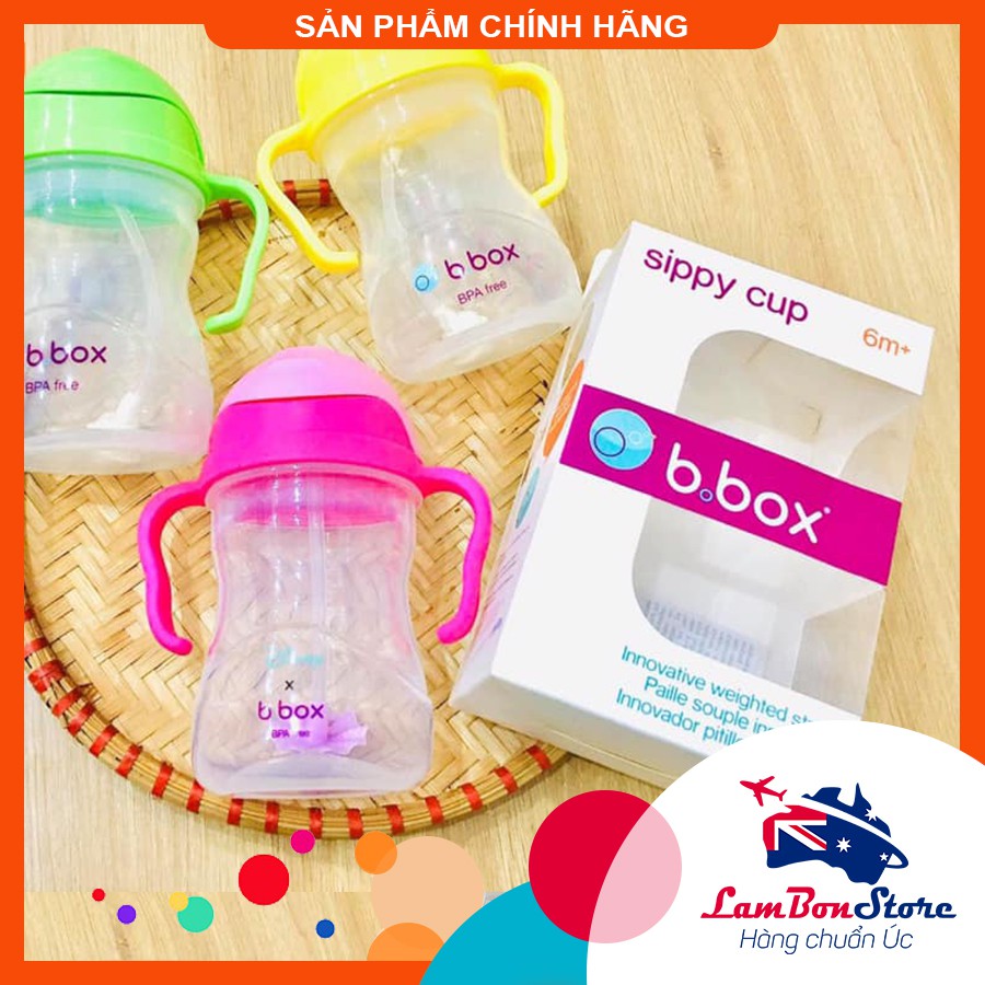Bình tập uống nước BBox 240ml cho bé từ 6M - Xuất xứ Úc