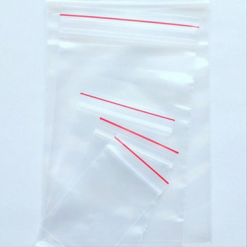 Túi zip chỉ đỏ  200g 500g 1kg bao nhựa đựng thực phẩm đồ khô hạt