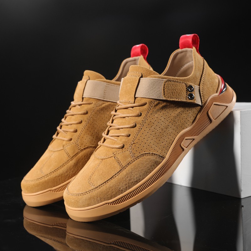 free Giày sneaker đô thị đẹp trai Chia da cao cấp Thời trang Hip Hop uy tín Uy Tín 2020 ♤ hot |