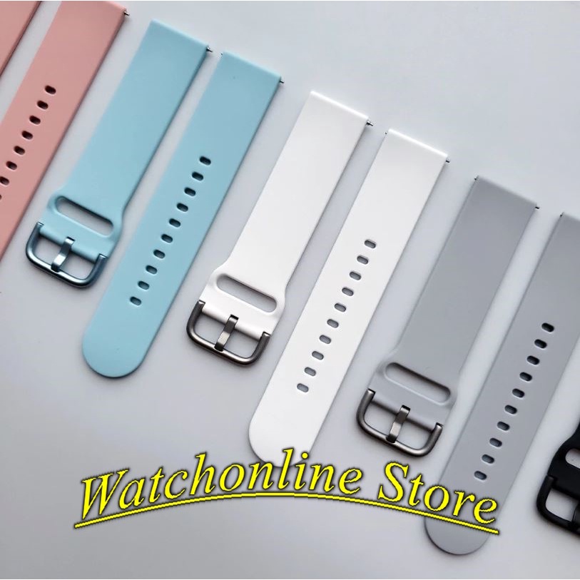 Dây đeo Silicone 20mm Huawei GT3 42mm GT2 42mm GT3 Pro 43mm Honor Magic 2 42mm GTS GTS 2 GTS 2mini ...