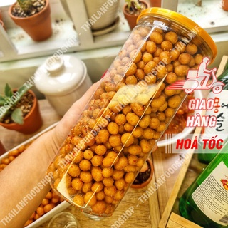 Đậu Phộng Da Cá Tỏi Ớt - Lon 500gr