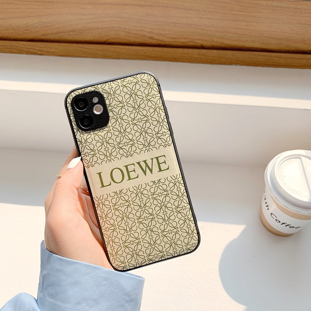 Ốp điện thoại in chữ Loewe thời trang cho iPhone12 iPhone7/8/se2 iPhone7plus/8plus iPhonex/xs iPhonexsmax 11