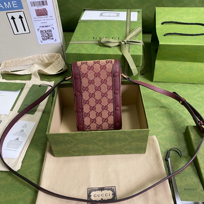 Túi đeo chéo đựng điện thoại cho nữ thương hiệu Gucci GC cao cấp hàng vip 1-1