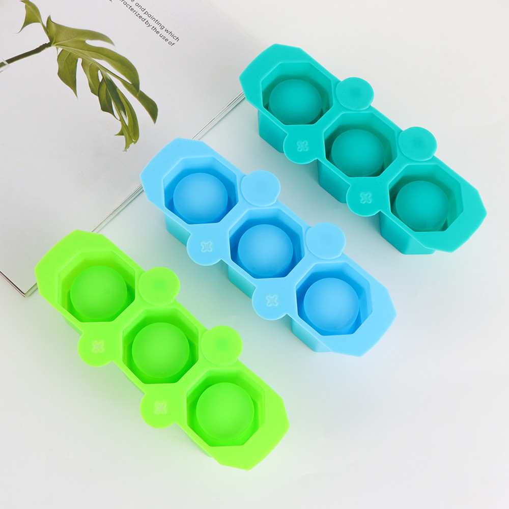 Khuôn silicone tạo hình làm bánh kẹo/đá cục hình chậu cây sáng tạo