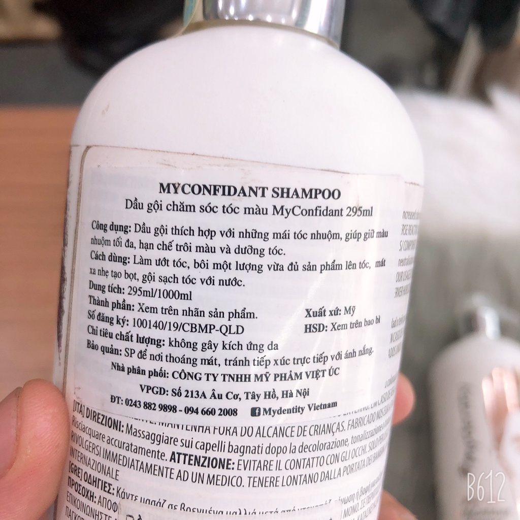 Bộ gội xả dành cho tóc màu GUY TANG mydentity
