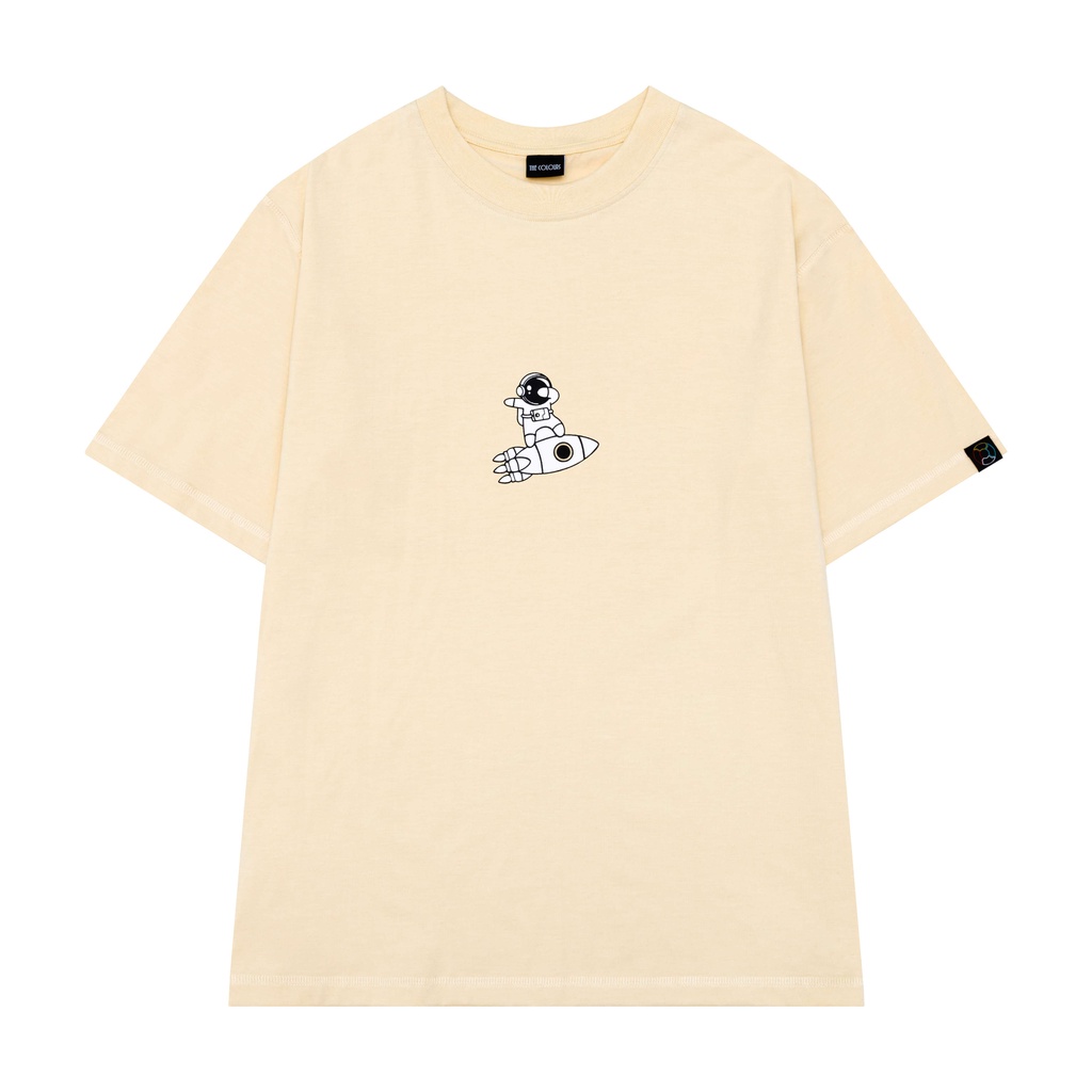 Áo Thun Local Brand Unisex The Colours Premium Basic Tee Phi Hành Gia - 5 Màu