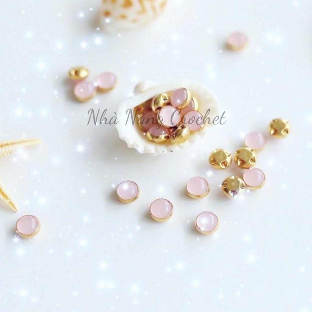 Nút Áo Siêu Mini 4mm 5mm May Quần Áo Búp Bê OB11 BJD