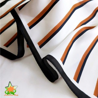 Khăn turban kẻ 70*70cm ( loại 1)
