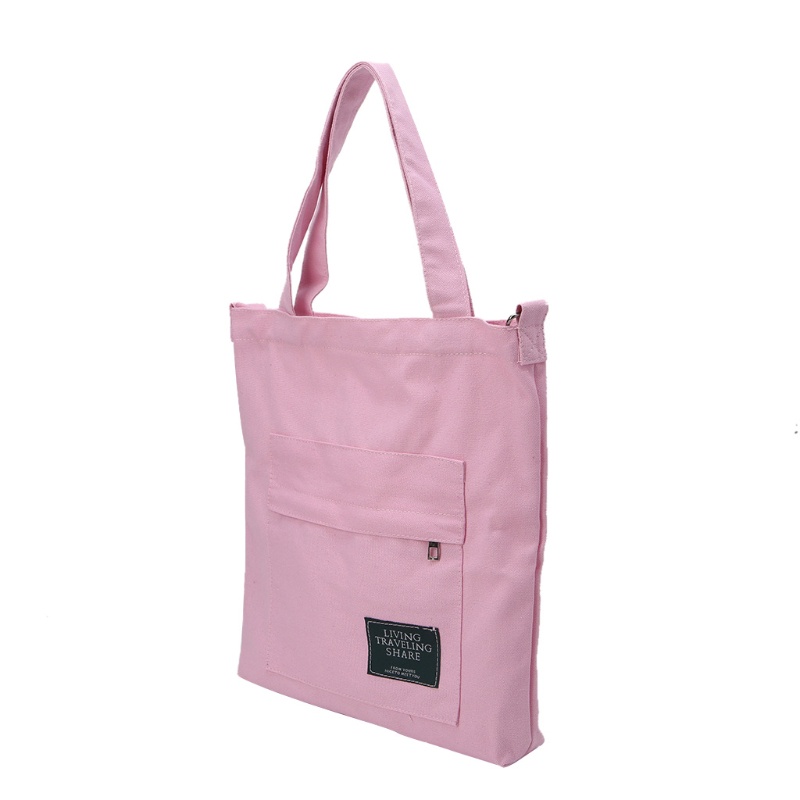 Túi Xách Đeo Vai Chất Liệu Canvas Thời Trang Cho Nữ