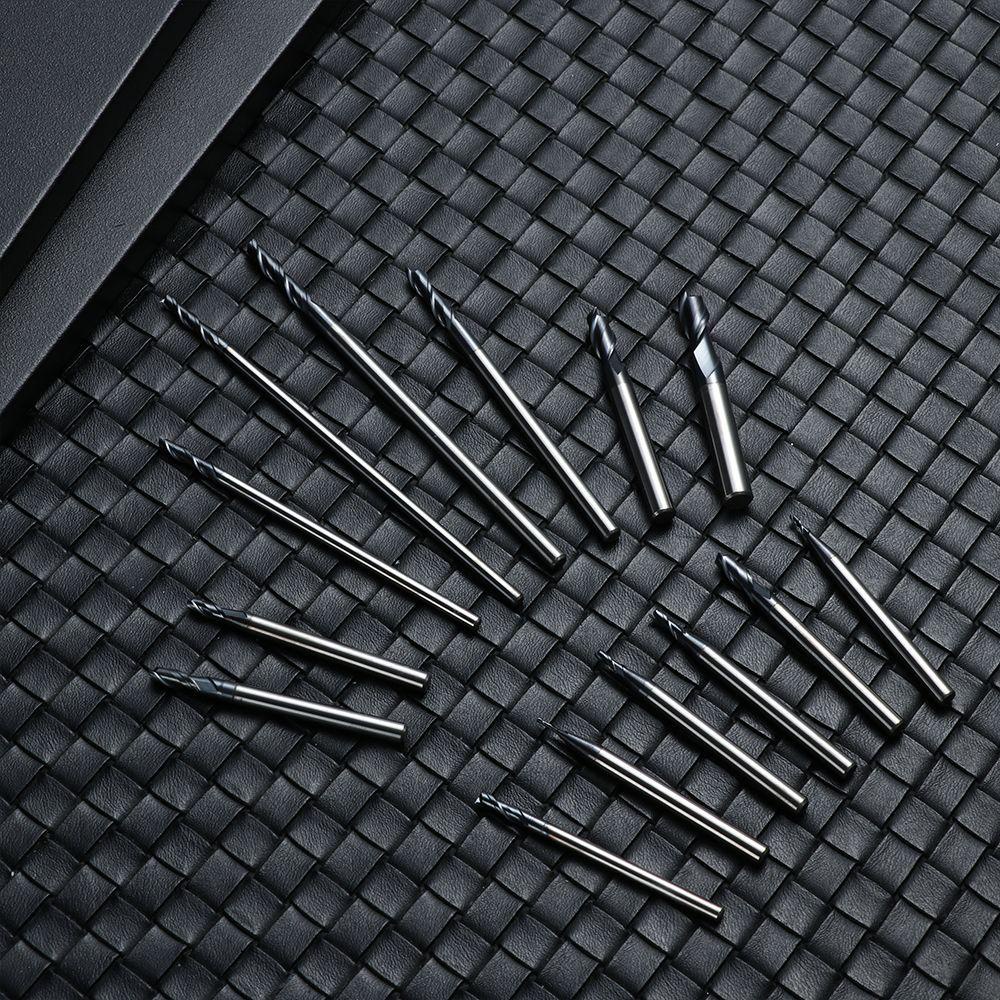 Mũi Khoan Bằng Hợp Kim Chất Lượng Cao 1 / 1.5 / 2 / 2.5 / 3 / 4 / 5 / 6mm 2 Rãnh