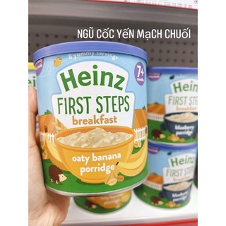Heinz - Ngũ cốc yến mạch vị chuối 7M+