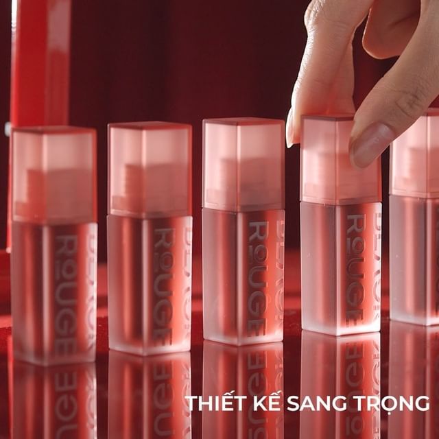 Son Kem Lì Black Rouge Double Layer Over Velvet