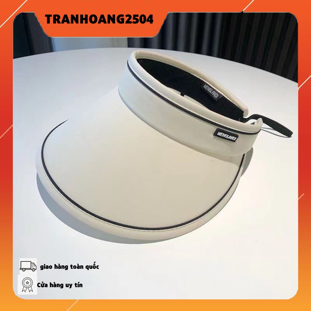 Mũ rộng vành thời trang nón nữ nửa đầu chống nắng chống UV năng động trẻ trung, mũ chống nắng