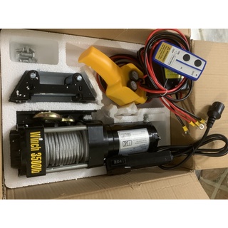 Tời điện 12v ắc quy