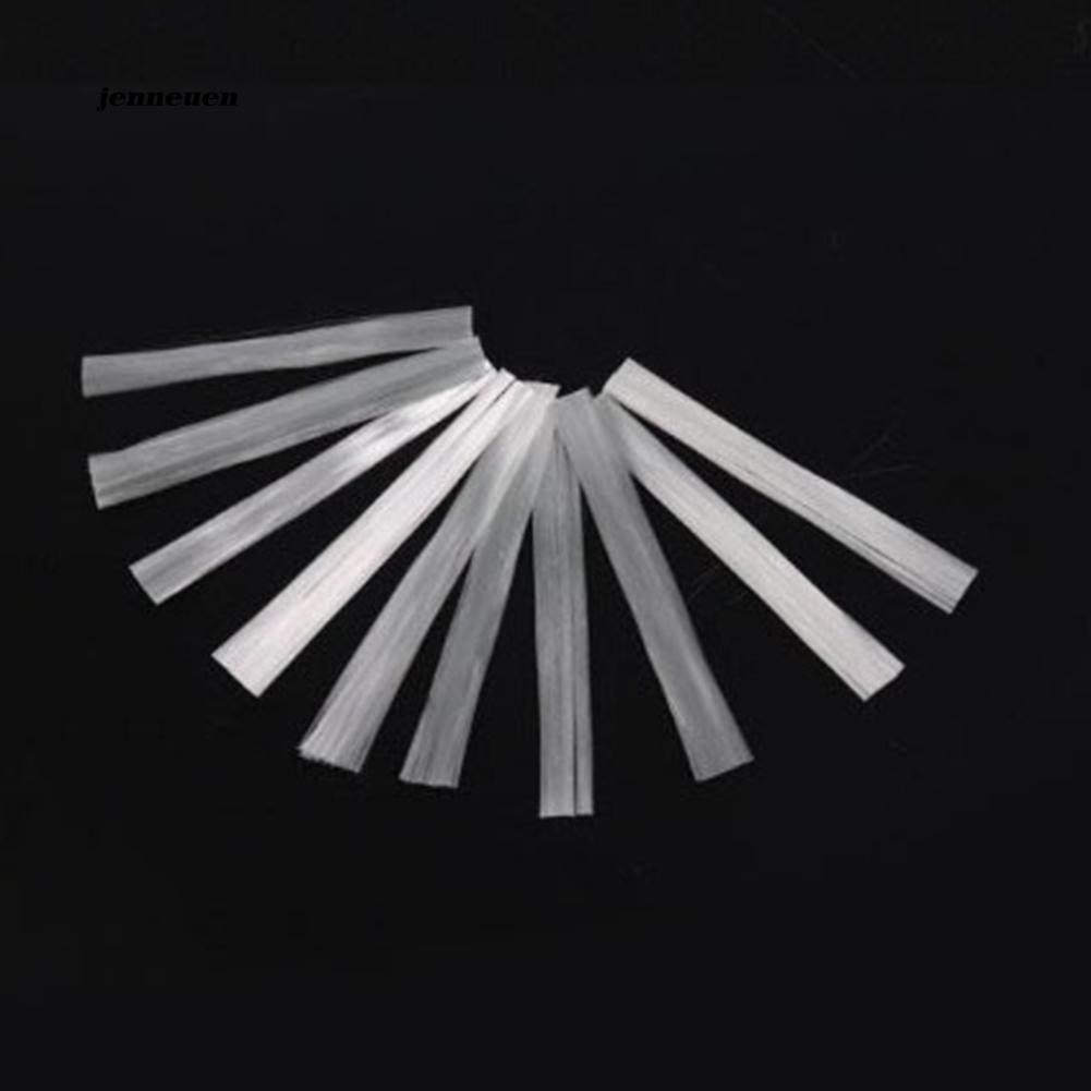 [Hàng mới về] Set 10 sợi thủy tinh  nối móng tiện lợi bám dính tốt