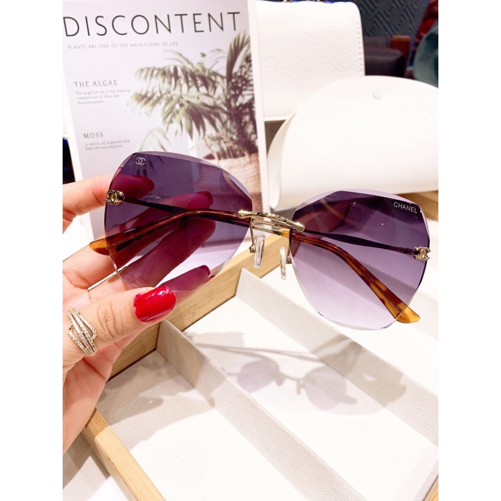 Kính mát thời trang nữ A2087 chống tia UV400 bảo vệ mắt nhiều màu sắc cá tính thích hợp mang đi du lịch đi làm | BigBuy360 - bigbuy360.vn