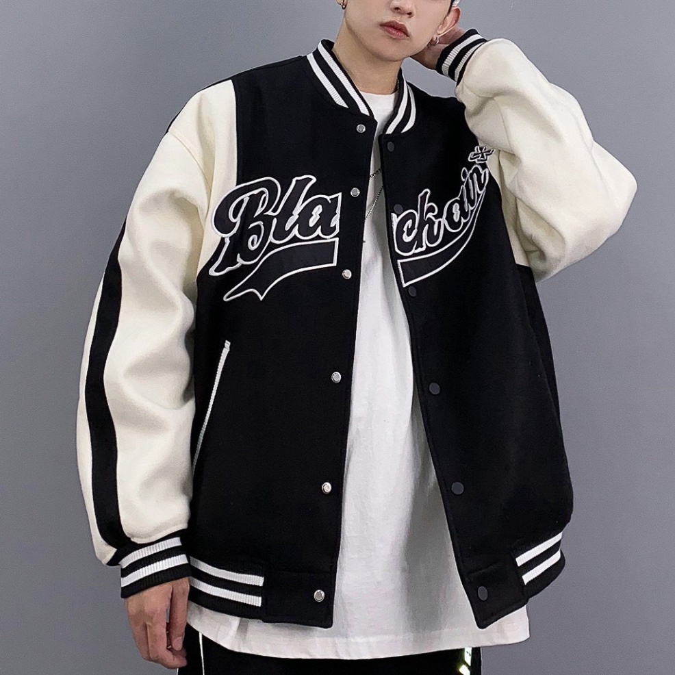 Áo Bomber Chất Nỉ Cao Cấp Local Brand Blackair Nam Nữ | BigBuy360 - bigbuy360.vn