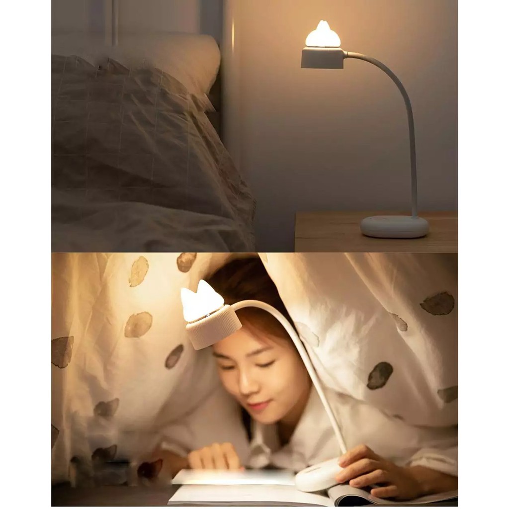 Đèn bàn kiêm đèn ngủ Xiaomi Youpin Desk Lamp + Ambient Lamp 322 pin 1200mAh Pin sạc tích điện - Minh Tín Shop