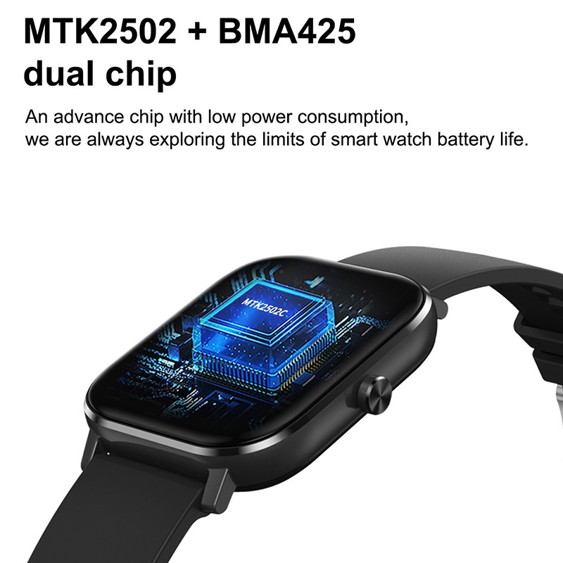 Đồng Hồ Thông Minh Dt35 Kết Nối Bluetooth Hỗ Trợ Theo Dõi Nhịp Tim Chất Lượng Cao