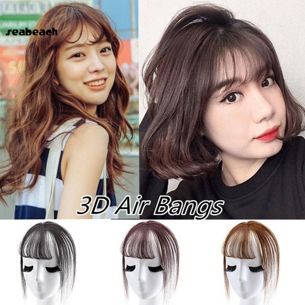 Tóc mái giả 3d siêu mỏng thời trang dành cho nữ