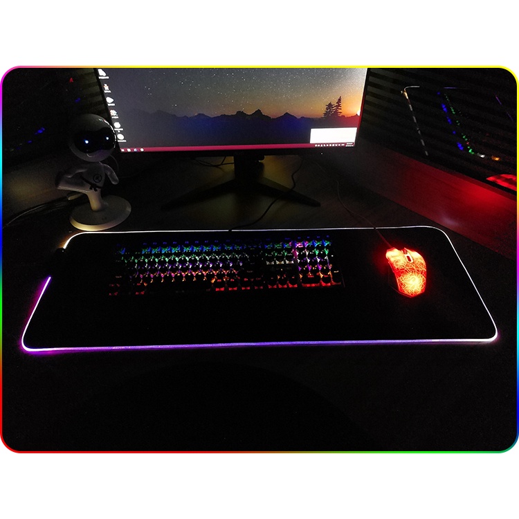 Miếng Lót Chuột LED RGB - Mousepad Led RGB Full Size - Đủ Kích Thước