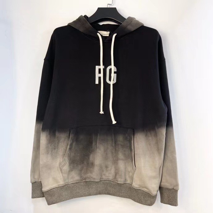 Áo nỉ mũ Fear Of God 6th collection FG logo hoodie ss20