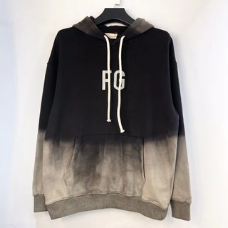 Áo nỉ mũ Fear Of God 6th collection FG logo hoodie ss20