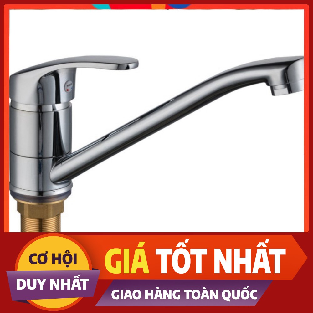 Vòi rửa chén | Vòi rửa bát nóng lạnh cao cấp VRB12 tặng đôi dây cấp inox