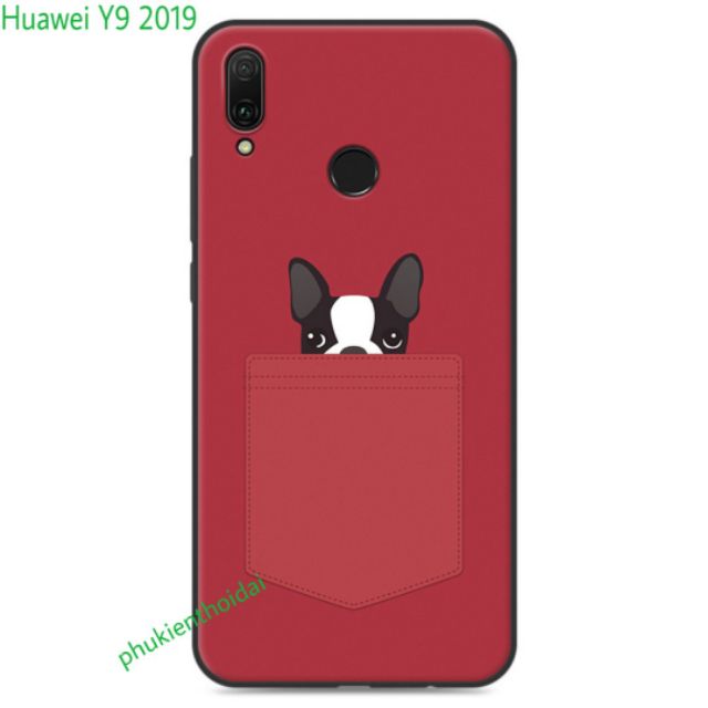 Ốp lưng Huawei Y9 2019 dẻo TPU in 3D cao cấp