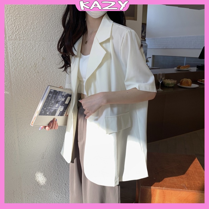 Áo Vest nữ Blazer, Áo khoác Blazer nữ KAZY STORE A2