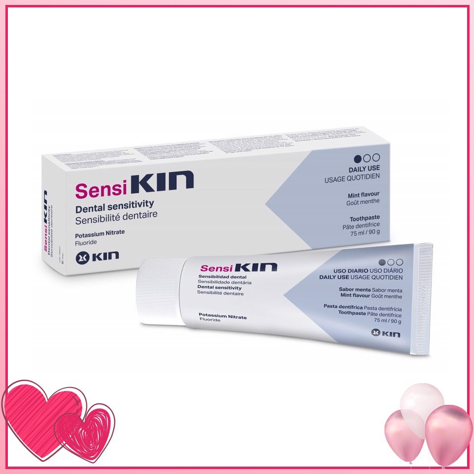 Sensikin Kem Đánh Răng Cho Răng Nhạy Cảm Sensikin 75Ml