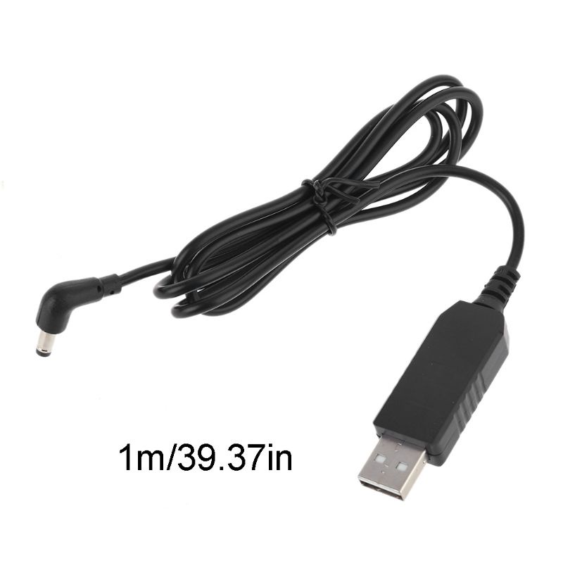 Dây cáp chuyển đổi nguồn USB 5V sang 12V 4.0x1.7mm thông minh 3 chế độ chuyên dụng