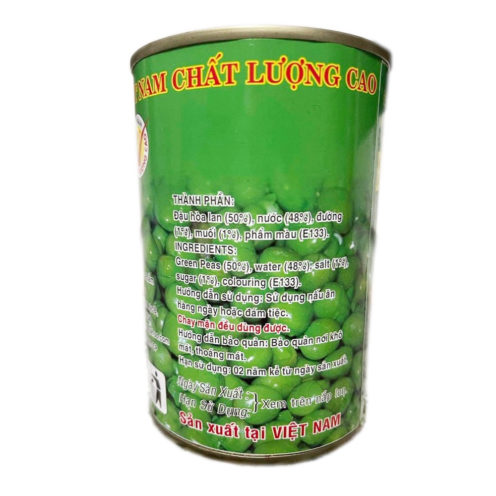 Đậu Hà Lan Nguyên Thảo 425g
