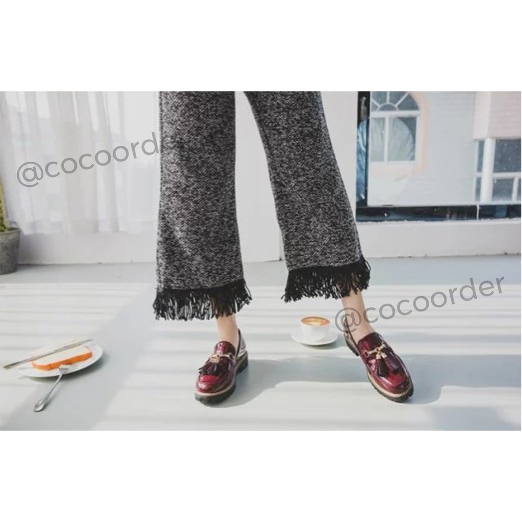 (Order) GL02 - Giày Loafer tua rua Style Hàn Quốc đủ size 35 đến 42 | BigBuy360 - bigbuy360.vn