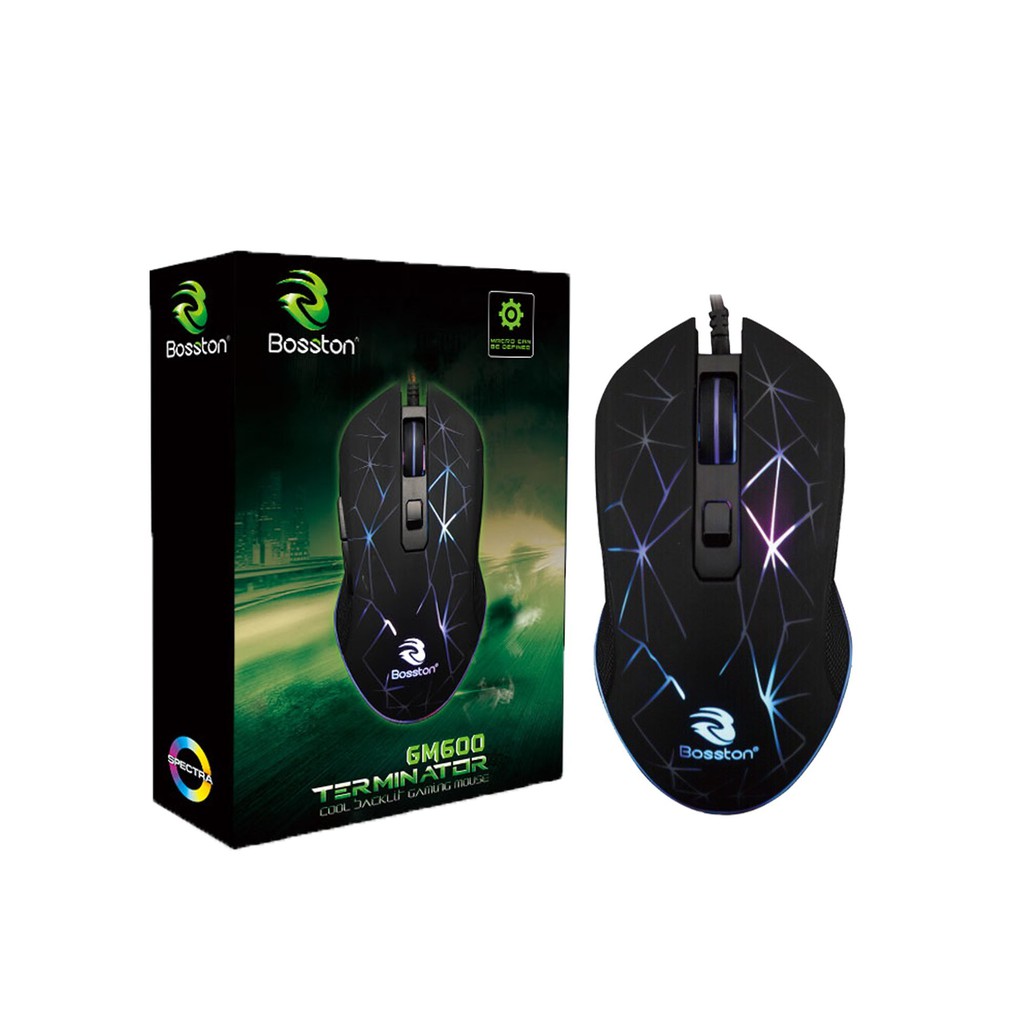 Mouse Bosston GM600 LED USB 1.2m